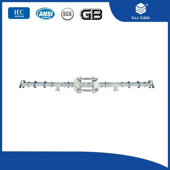 Isolante a braccio trasversale per linea di isolamento in gomma siliconica composita ad alta tensione da 33kv 35kv Fs di vendita calda